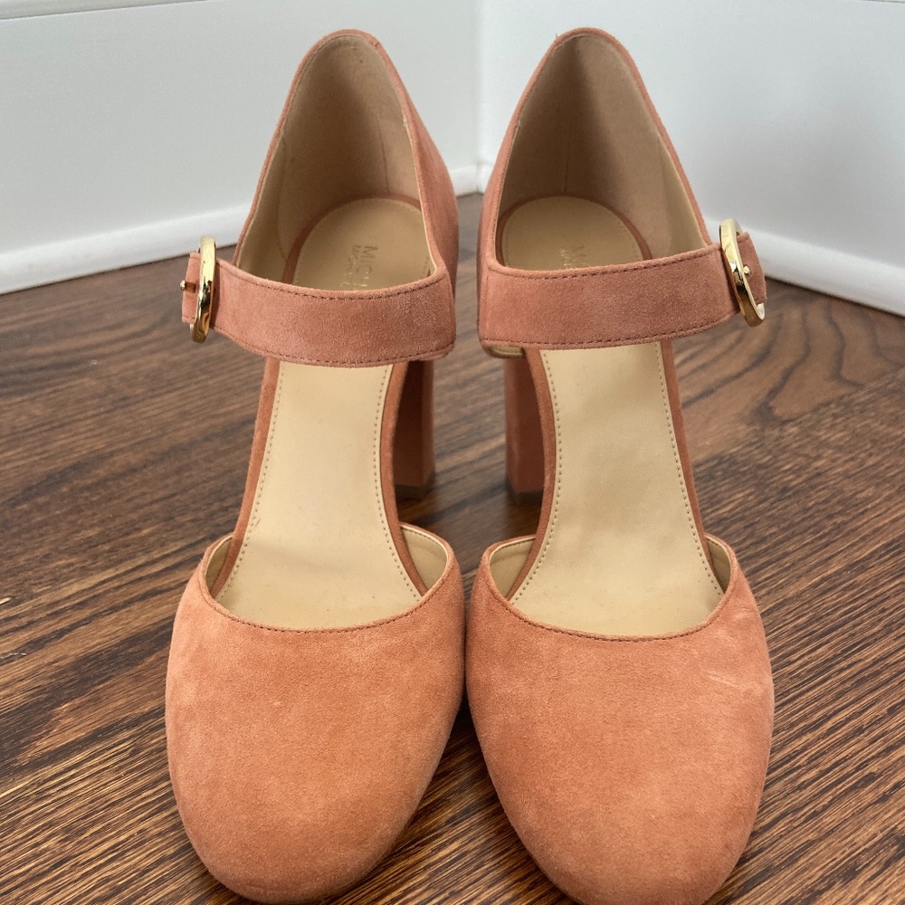 Michael Kors Alana Pump Blush Suede (W8)